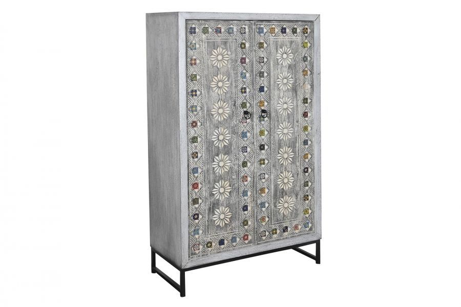 Komoda Bazar drewno mango 90 cm - Item International