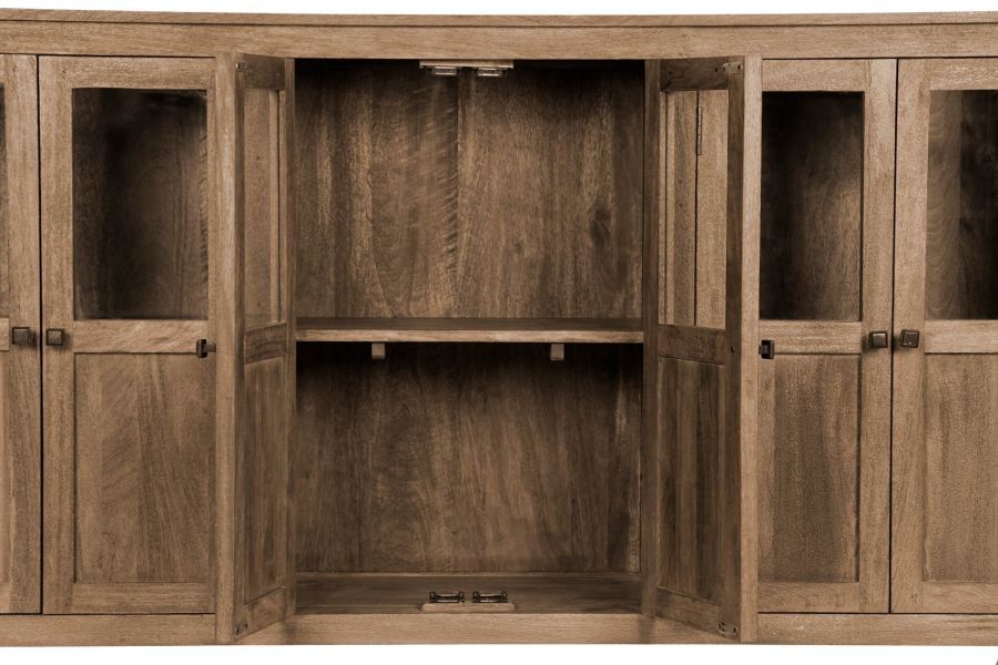 Komoda biblioteczka drewno mango 193 cm - Item International