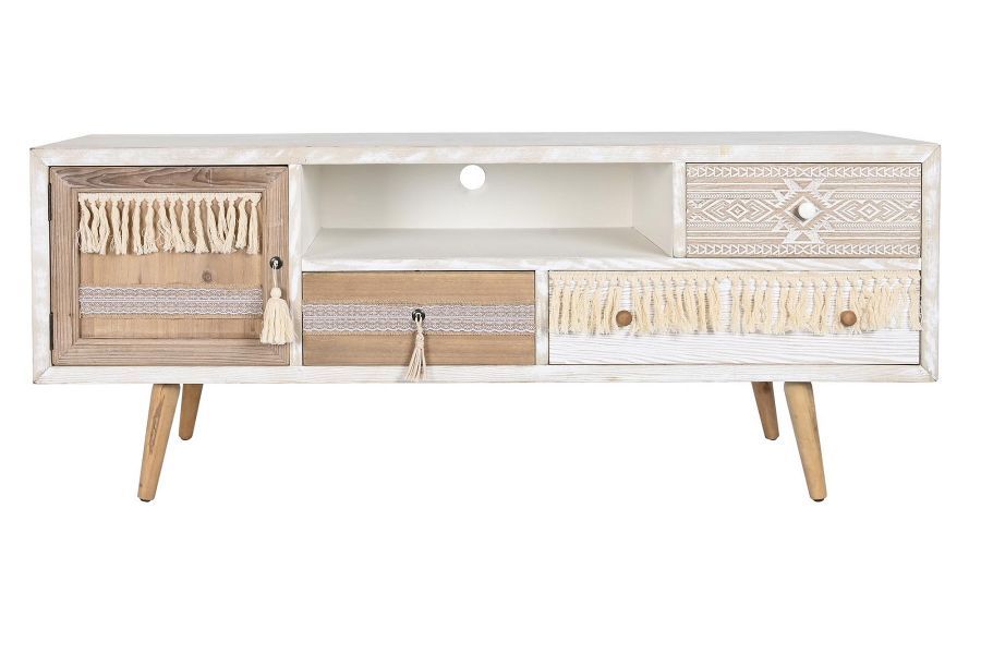 Komoda boho Cepelia z frędzlami RTV pod TV - Item International