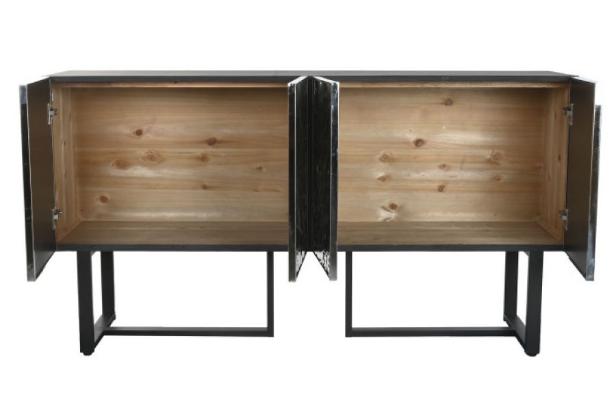 Komoda Caldera srebrna chrom 150 cm - Item International