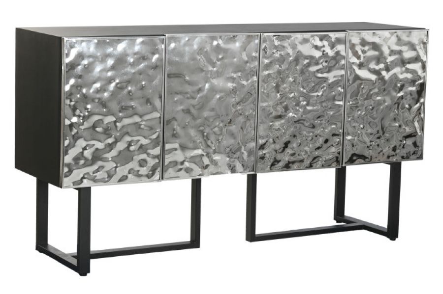 Komoda Caldera srebrna chrom 150 cm - Item International