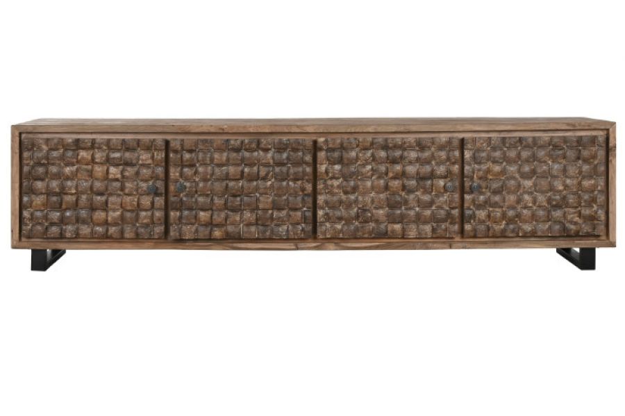 Komoda Coco RTV z recyklingowanego drewna 200 cm - Light & Living