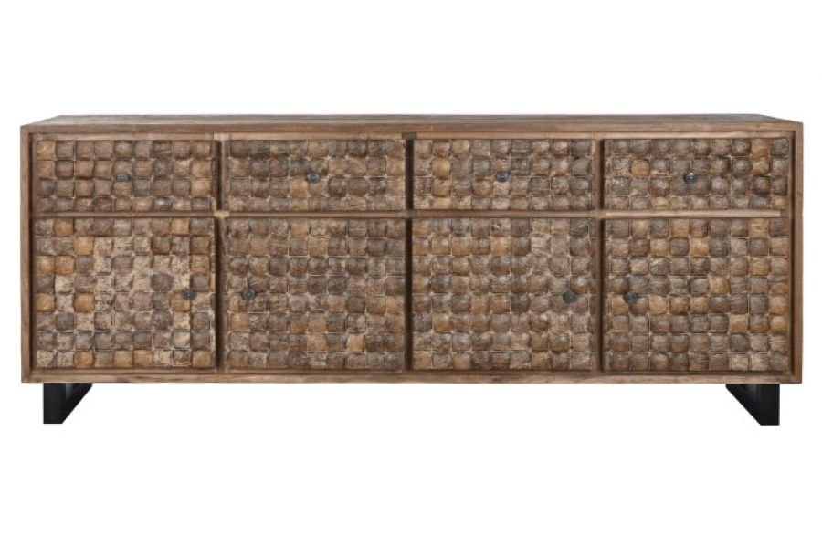 Komoda Coco z recyklingowanego drewna 200 cm - Light & Living