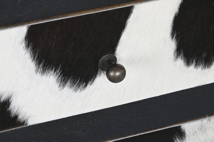 Komoda Cow czarna 115 cm  - Item International