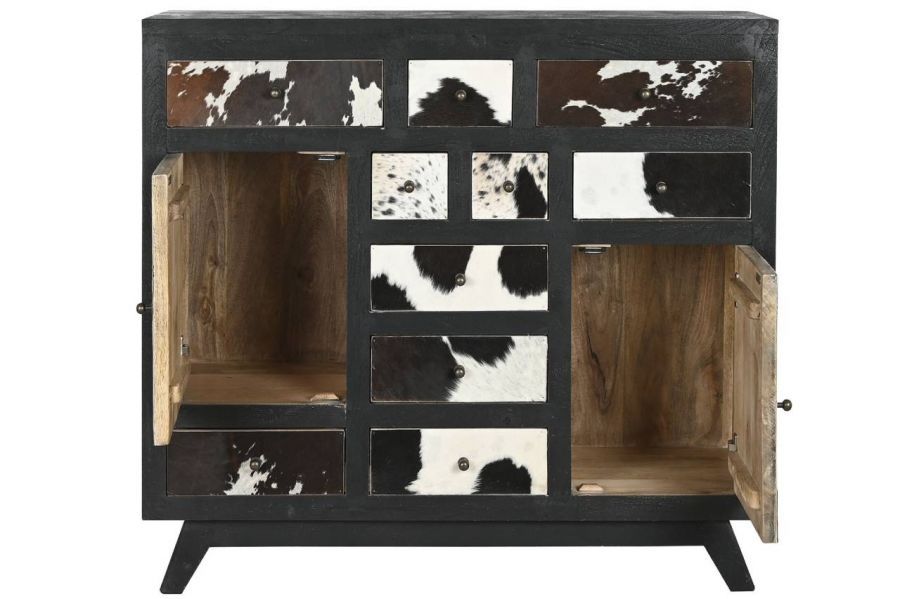Komoda Cow czarna 115 cm  - Item International