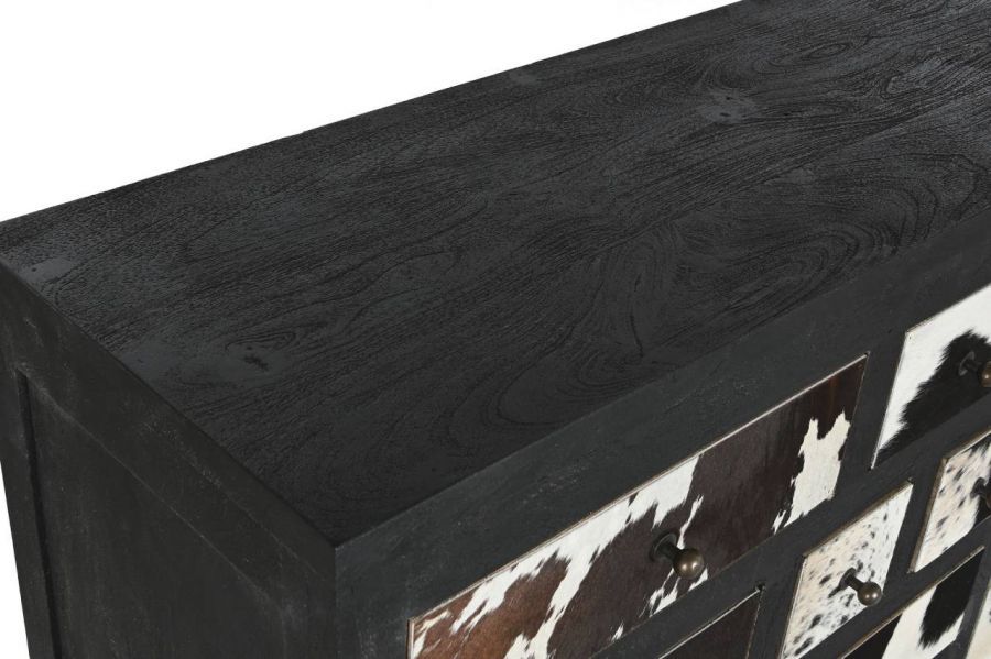 Komoda Cow czarna 115 cm  - Item International