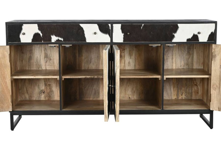 Komoda Cow czarna 170 cm - Item International