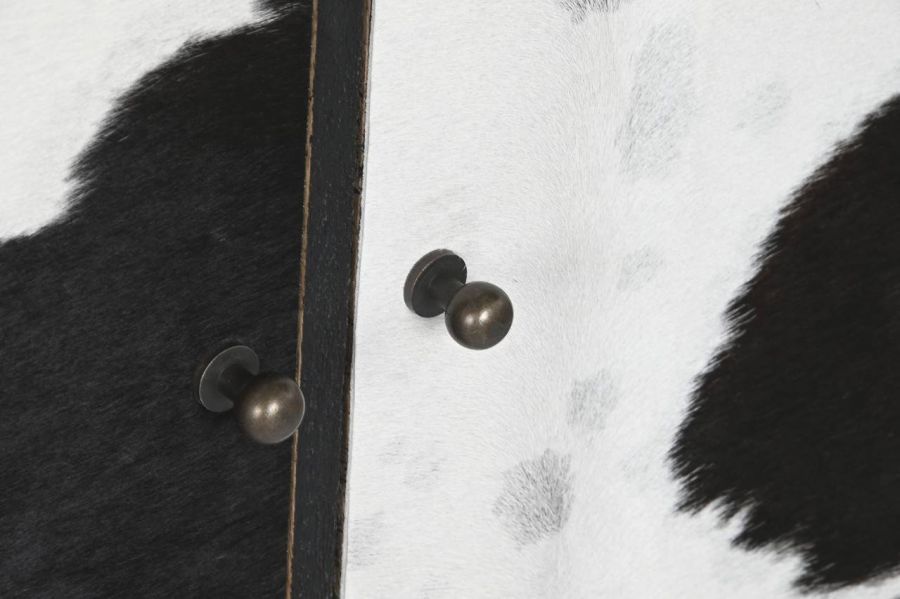 Komoda Cow czarna 170 cm - Item International