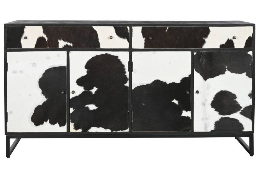 Komoda Cow czarna 170 cm - Item International