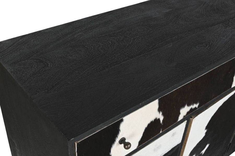 Komoda Cow czarna 170 cm - Item International