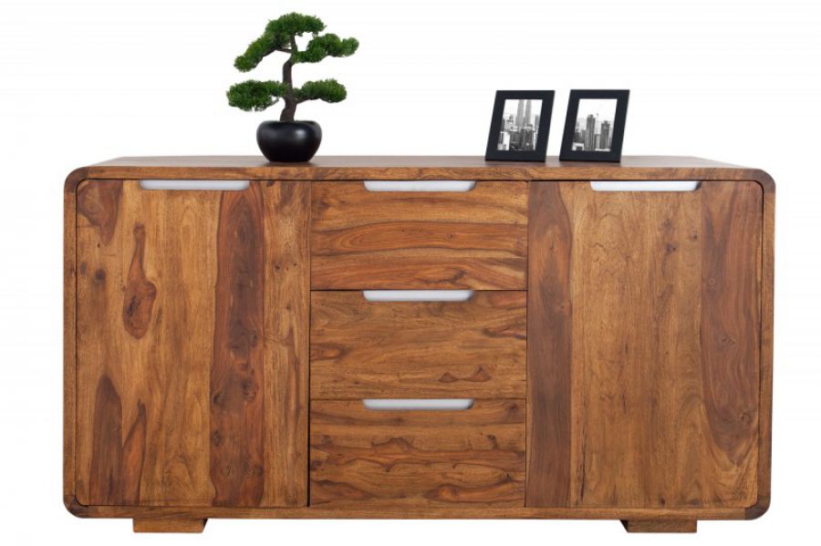 Komoda Cube Goa 145 cm sheesham  - Invicta Interior