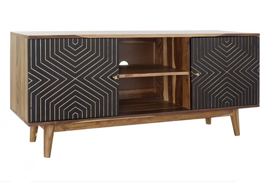 Komoda Decorativo drewno sheesham szafka RTV pod TV - Item International