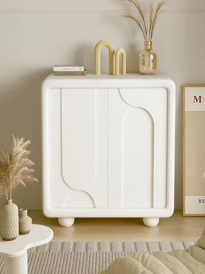 Komoda Japandi 3D ivory 80 cm - Item International
