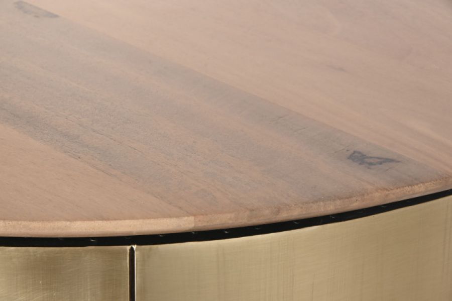 Komoda Dorado z drewna mango złota  - Item International
