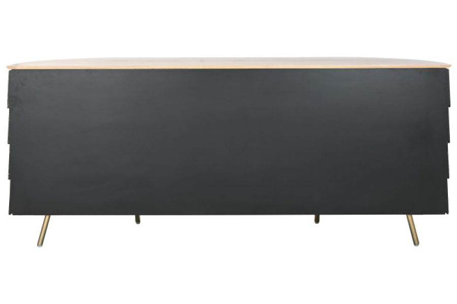 Komoda Dorado z drewna mango złota  - Item International
