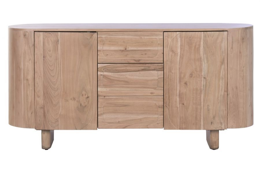 Komoda drewniana Acacia round 160 cm