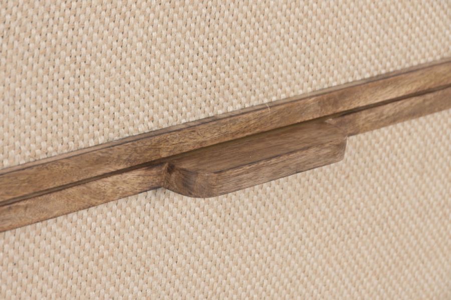 Komoda drewniana Bahia jute 3 szuflady - Item International