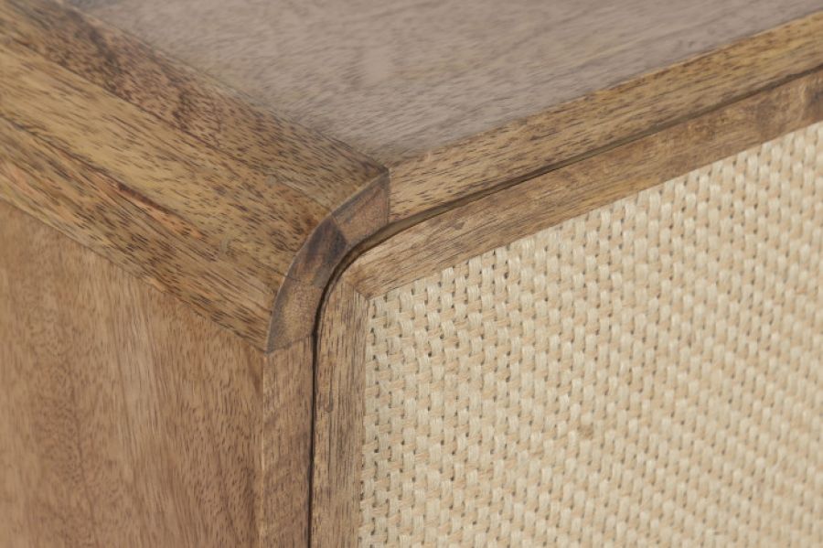 Komoda drewniana Bahia jute 3 szuflady - Item International