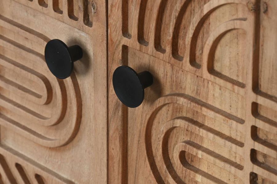 Komoda drewniana barek na wino Exquisite 3D - Item International