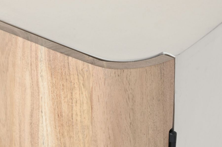 Komoda drewniana barek na wino Flow Wood - Item International