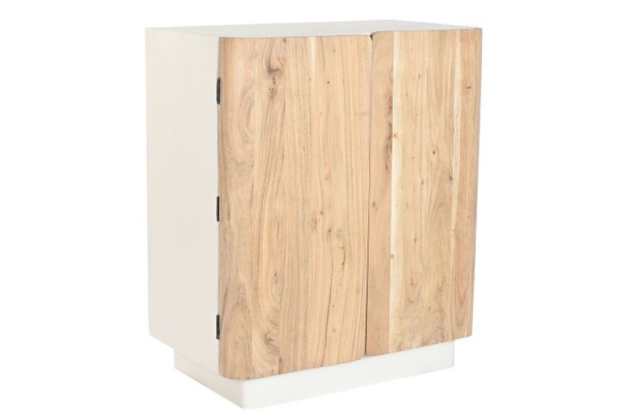Komoda drewniana barek na wino Flow Wood - Item International