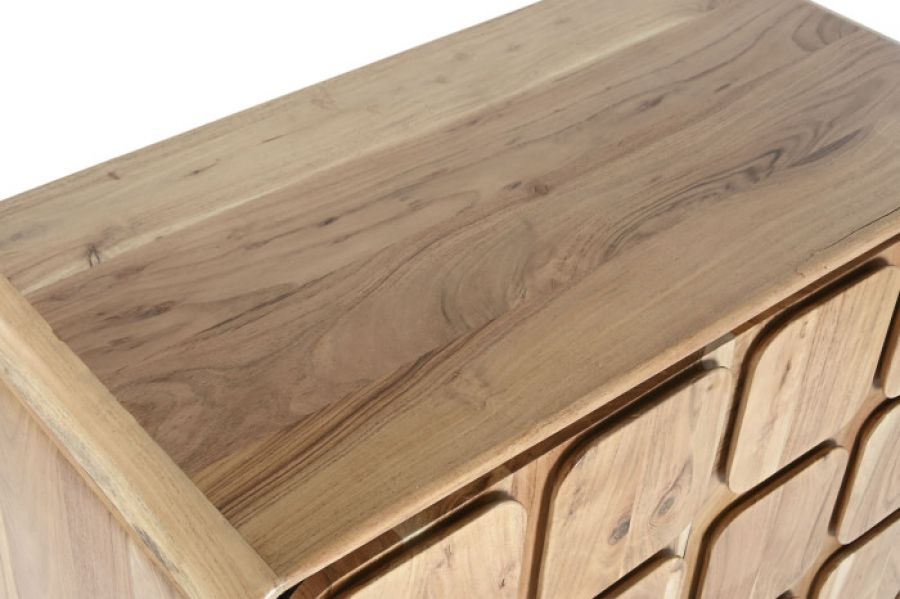 Komoda drewniana barek na wino Fondant wood - Item International