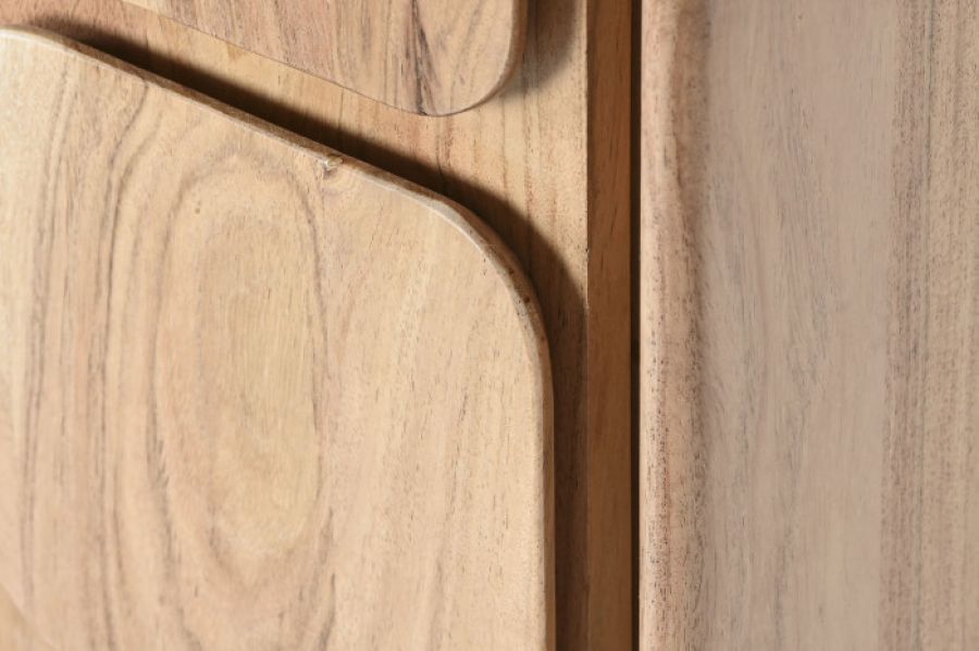 Komoda drewniana barek na wino Fondant wood - Item International