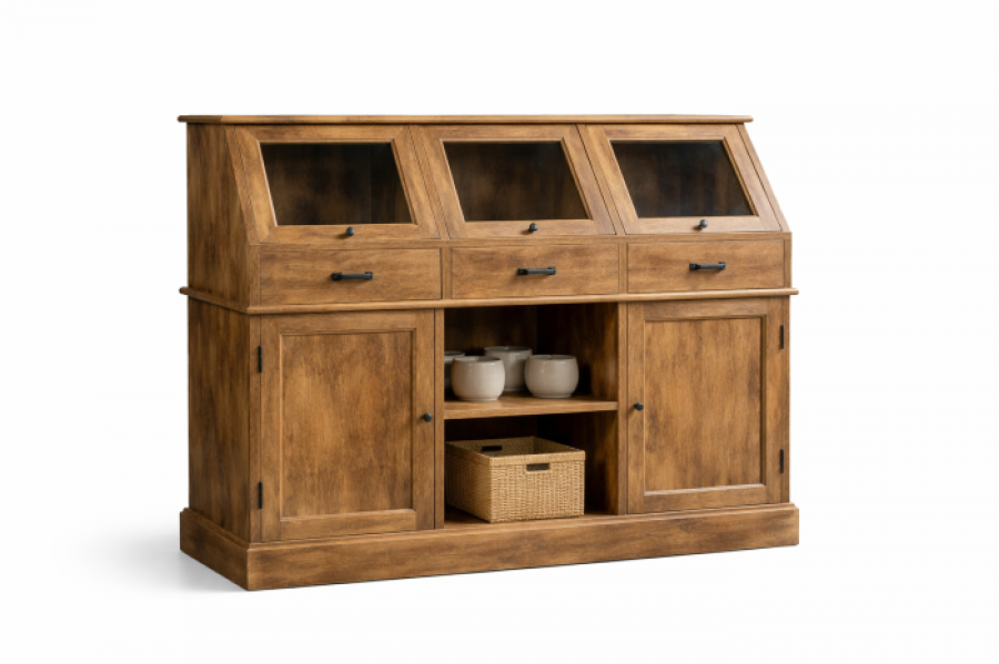 Komoda drewniana Bufet Atelier mango