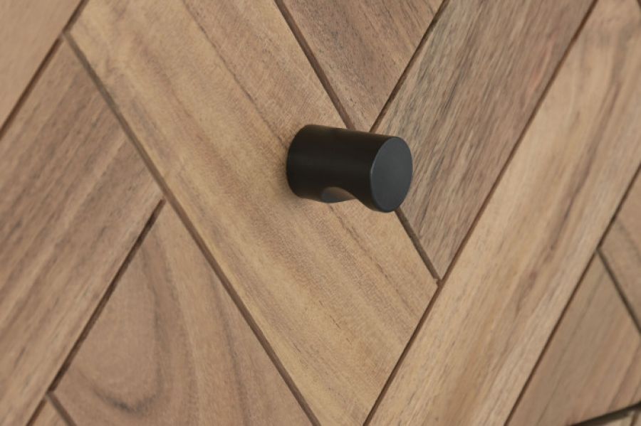 Komoda drewniana Chevron 5 szuflad