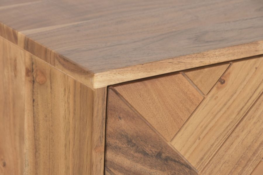 Komoda drewniana Chevron 6 szuflad - Item International