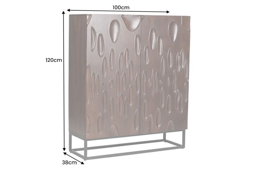 Komoda drewniana Dune 120 cm - Invicta Interior