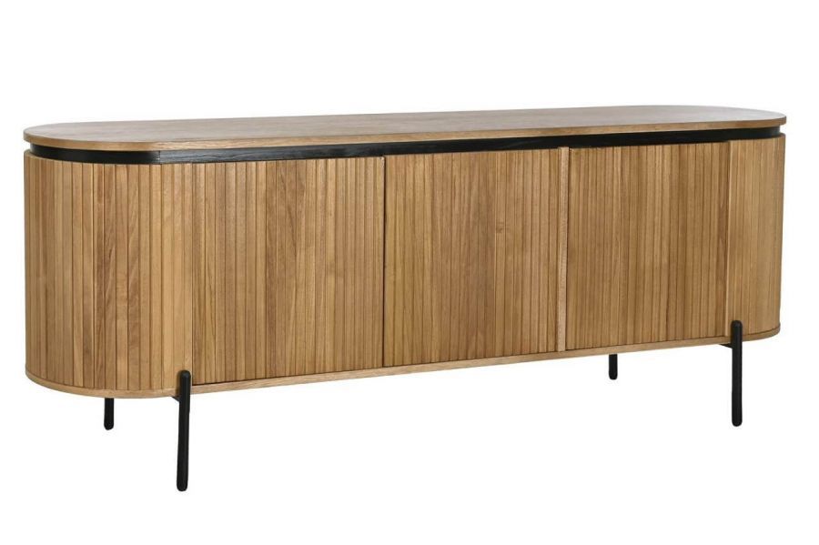 Komoda drewniana Elegant z lamelami  - Item International