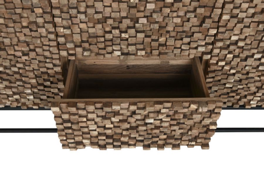 Komoda drewniana Fashionable Mosaic 3D - Item International