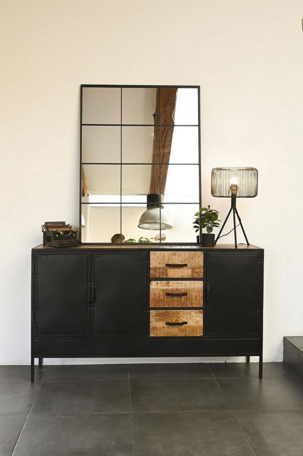 Komoda drewniana Nero Loft - Item International