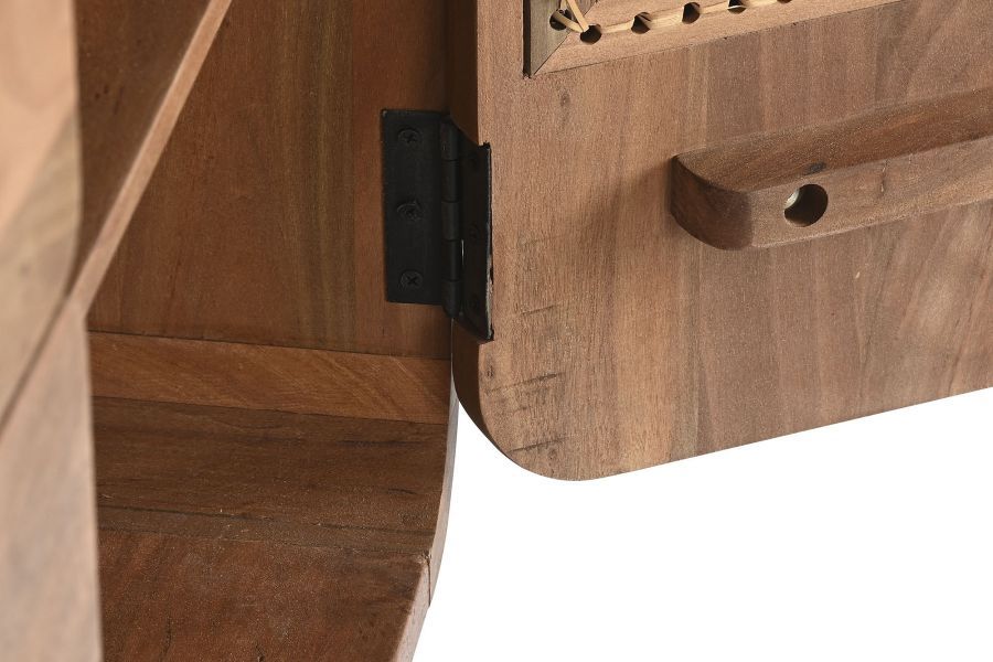 Komoda drewniana Retro z plecionką wiedeńską - Item International