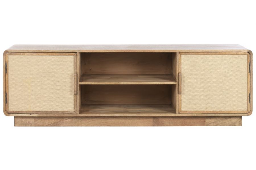 Komoda drewniana RTV Bahia jute - Item International