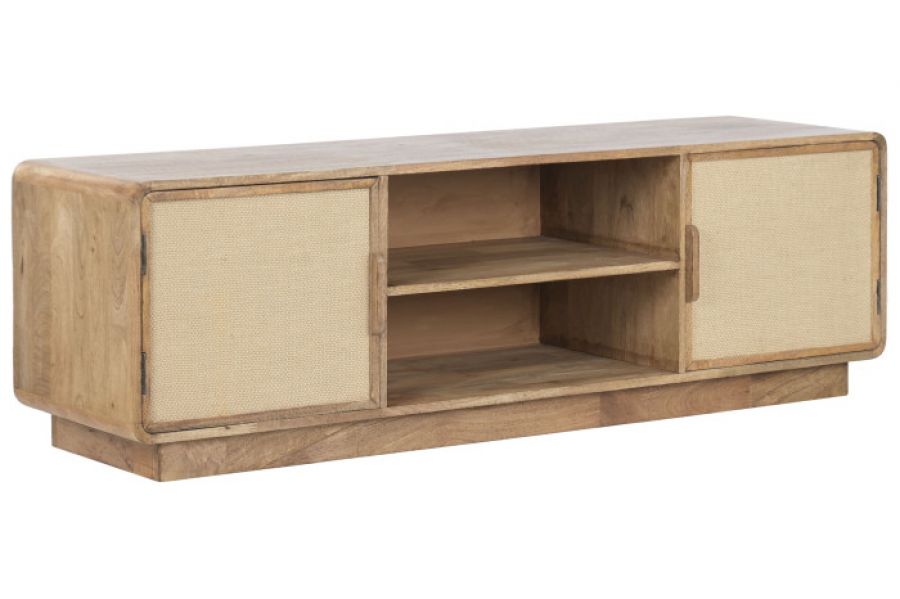Komoda drewniana RTV Bahia jute - Item International