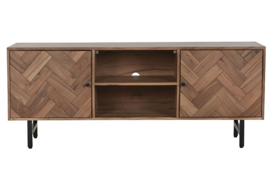 Komoda drewniana RTV Chevron