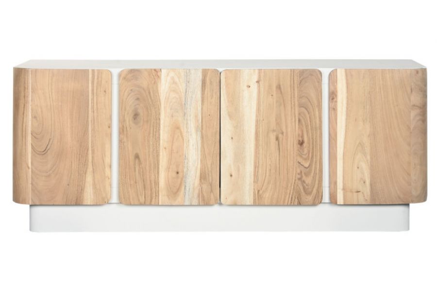 Komoda drewniana RTV Flow Wood 140 cm - Item International