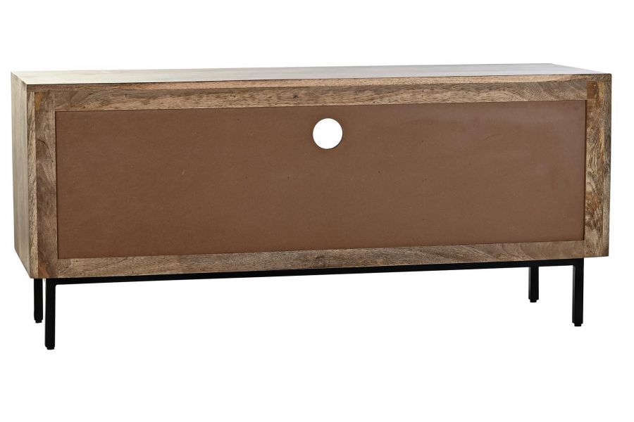 Komoda drewniana RTV pod TV Nero mango - Item International