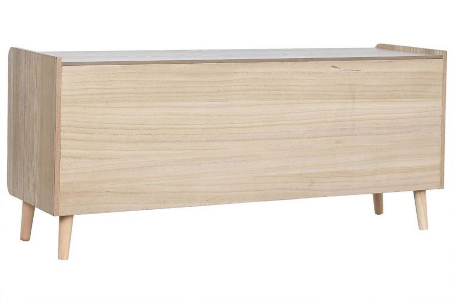 Komoda drewniana RTV Rattan collection - Item International