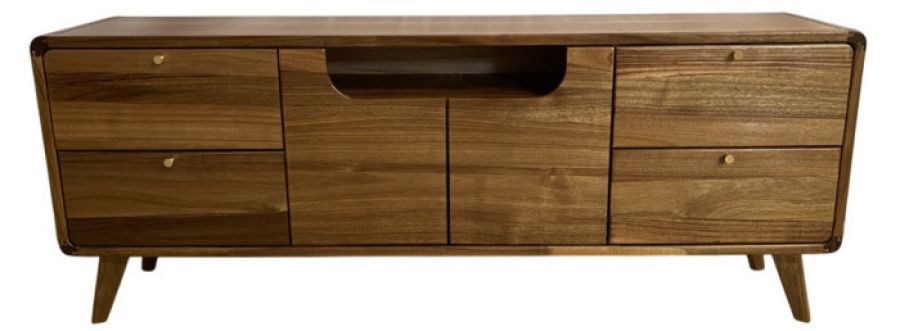 Komoda drewniana RTV retro Denver - Item International