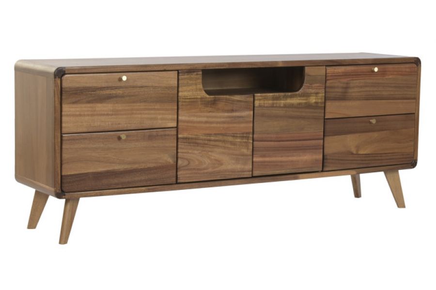 Komoda drewniana RTV retro Denver - Item International