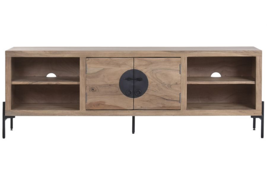 Komoda drewniana RTV Tansu Loft