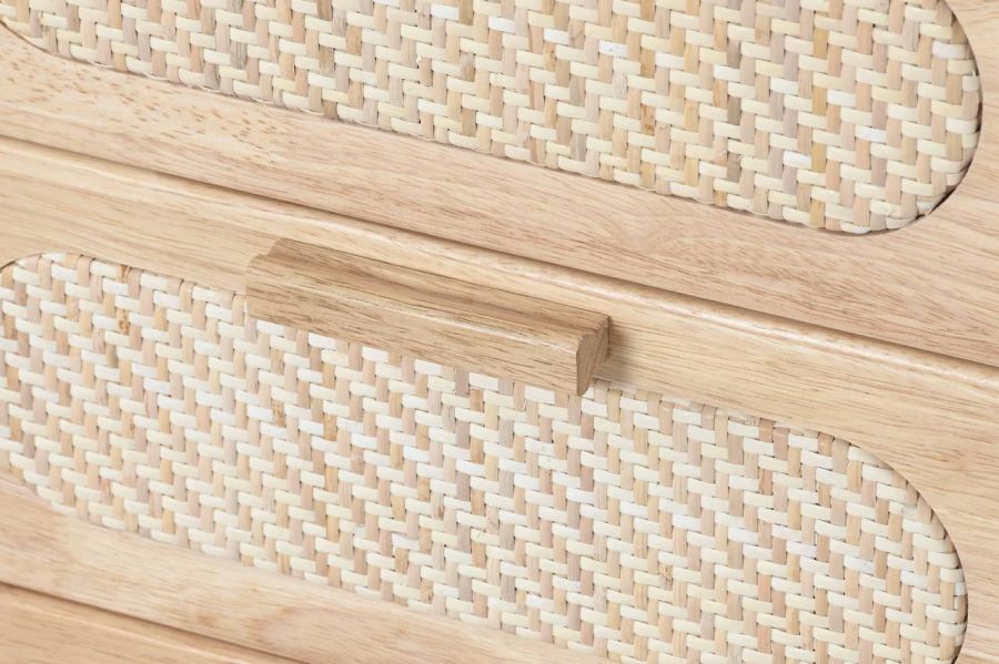  Komoda drewniana Rubberwood 3 szuflady - Item International