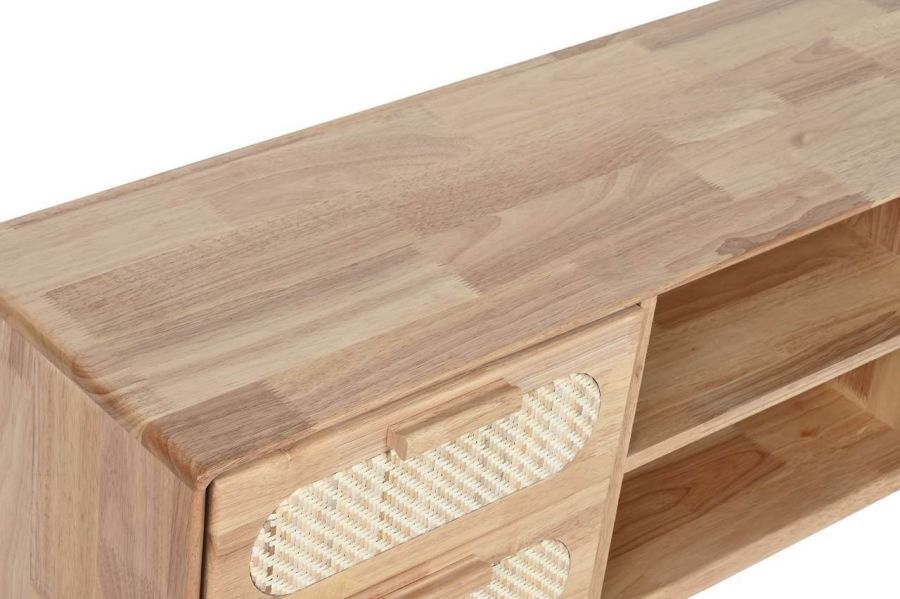 Komoda drewniana Rubberwood RTV 120 cm - Item International
