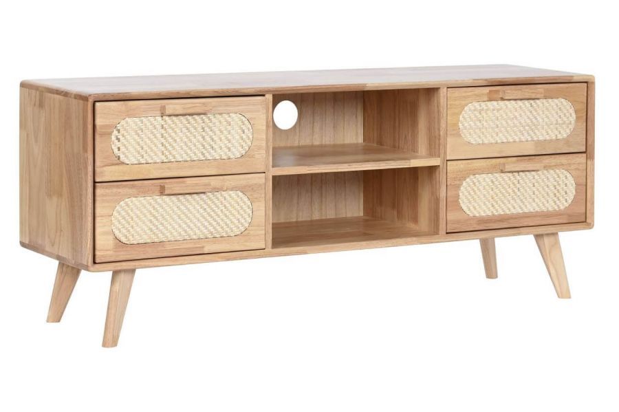 Komoda drewniana Rubberwood RTV 120 cm - Item International
