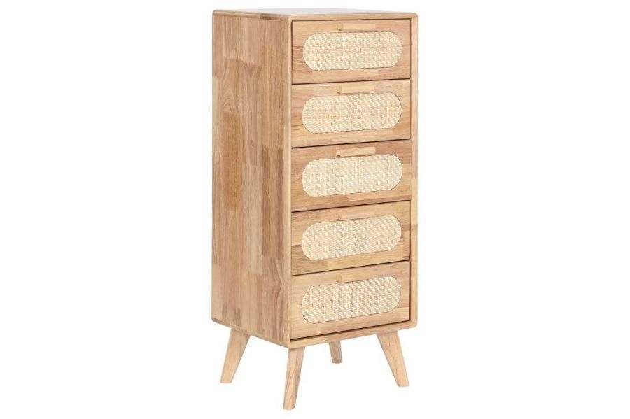 Komoda drewniana Rubberwood słupek  - Item International