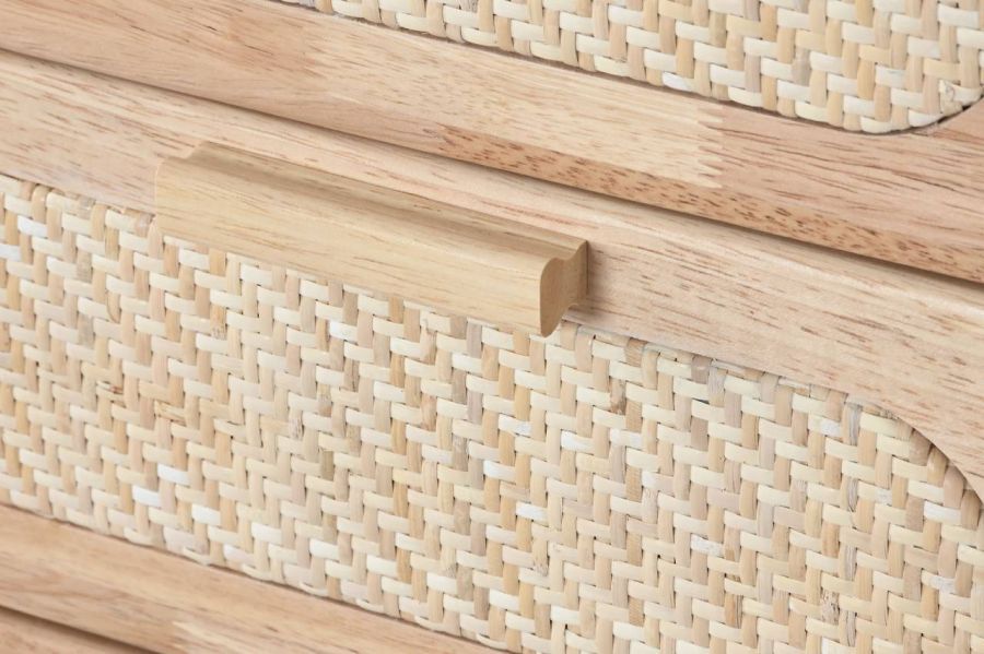 Komoda drewniana Rubberwood słupek  - Item International