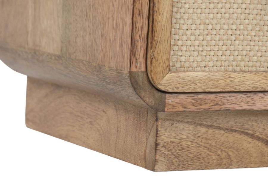 Komoda drewniana szafka nocna Bahia jute - Item International